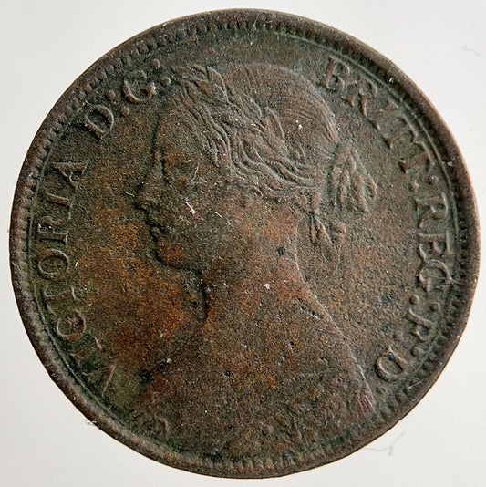 1860 Victoria Farthing Coin | Collectable Grade