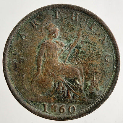 1860 Victoria Farthing Coin | Collectable Grade