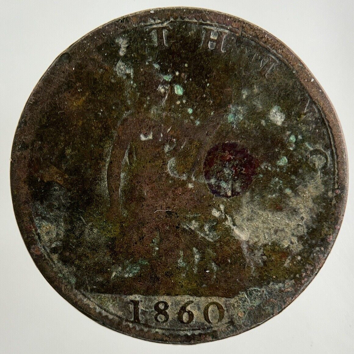 1860 Victoria Farthing Coin | Collectable Grade