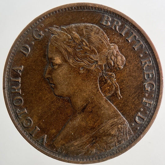 1861 Canada Nova Scotia One Cent Coin | Very High Grade