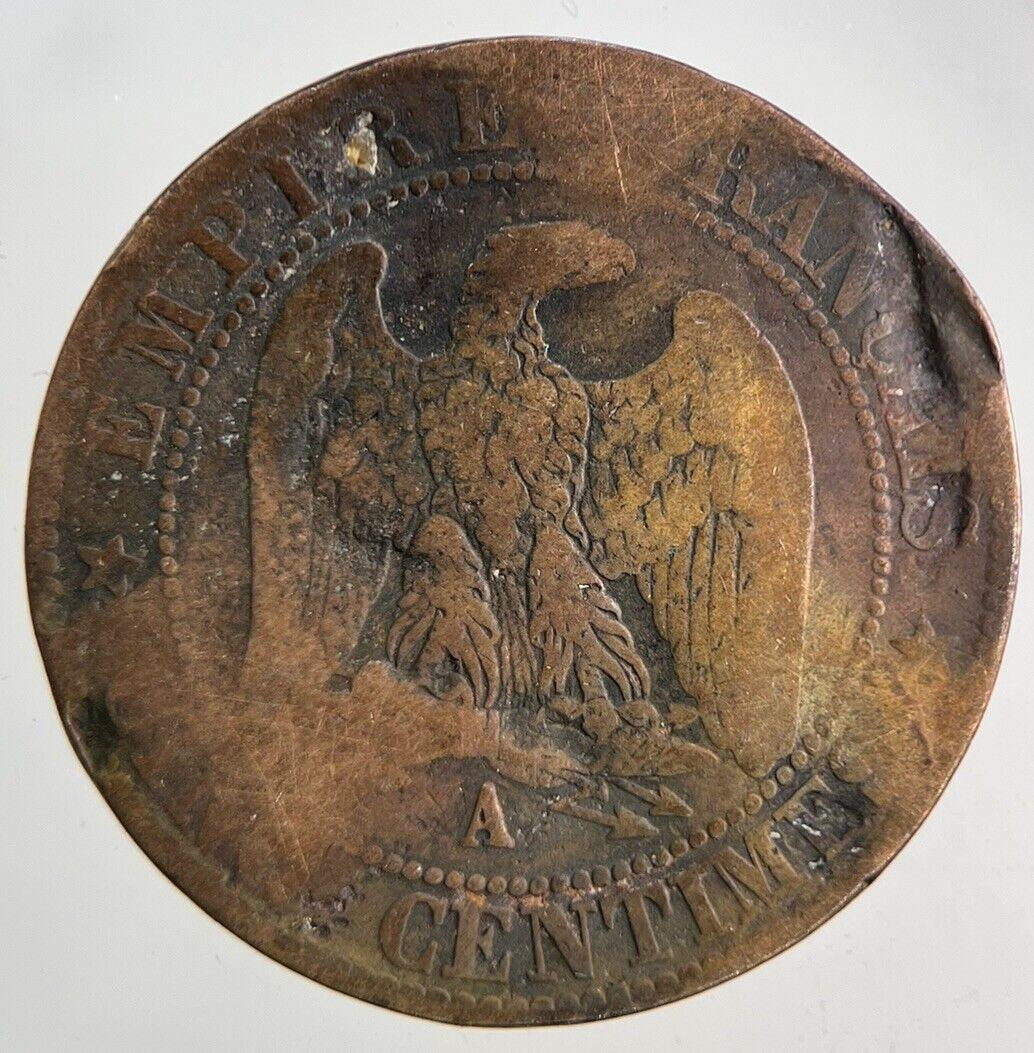 1861 France 5 Cinq Centimes Coin | Collectable Grade