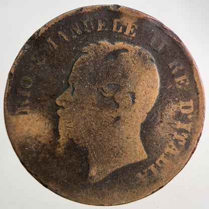 1861 Italy 5 Centesimi Coin | Collectable Grade