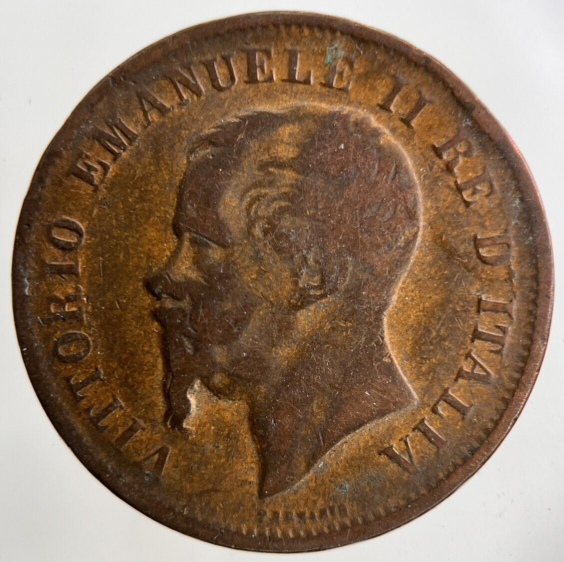 1861 Italy 5 Centesimi Coin | Collectable Grade