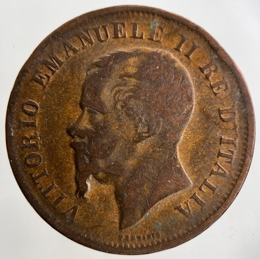 1861 Italy 5 Centesimi Coin | Collectable Grade
