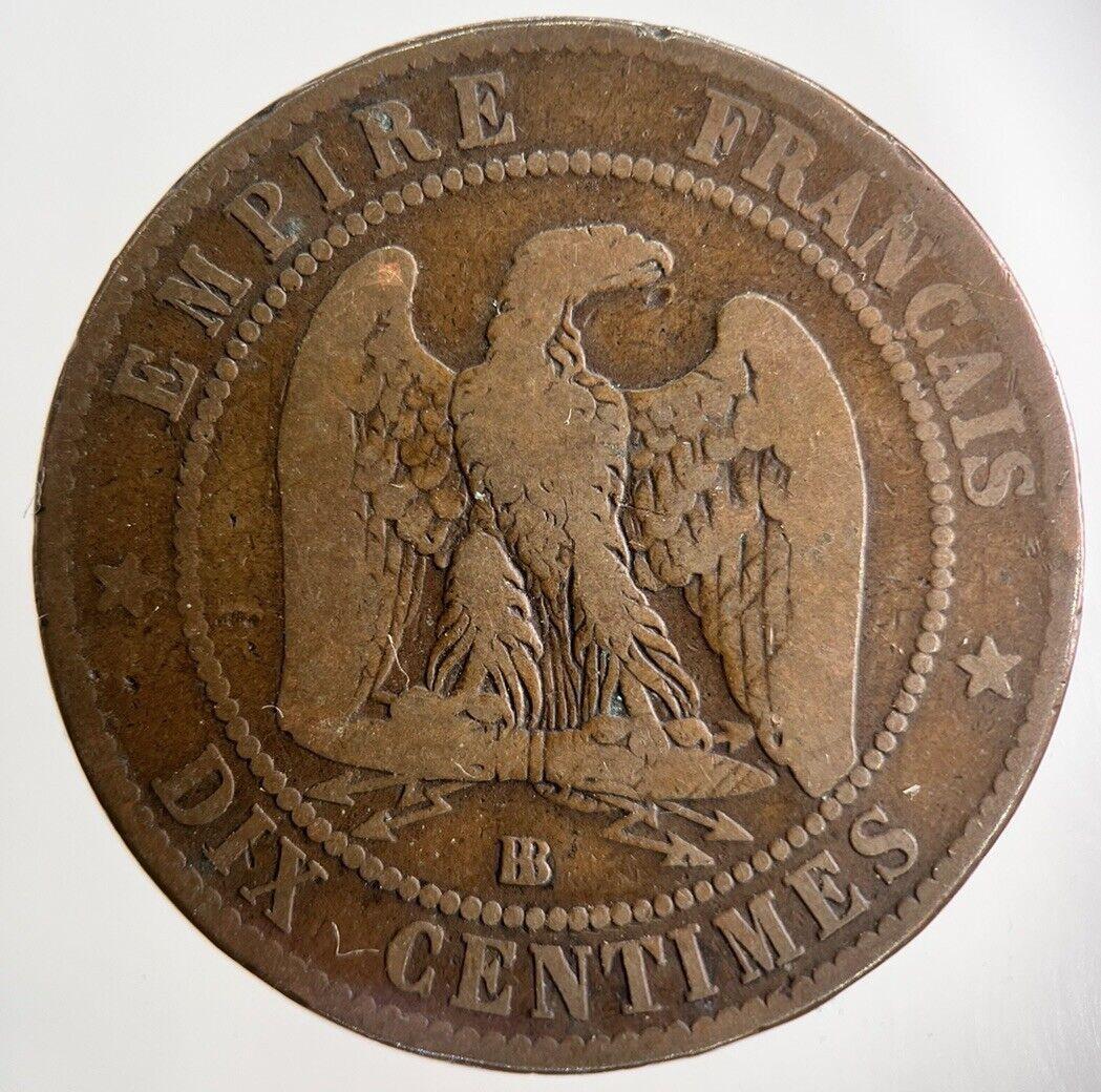 1861 France 10 Centimes Coin | Collectable Grade