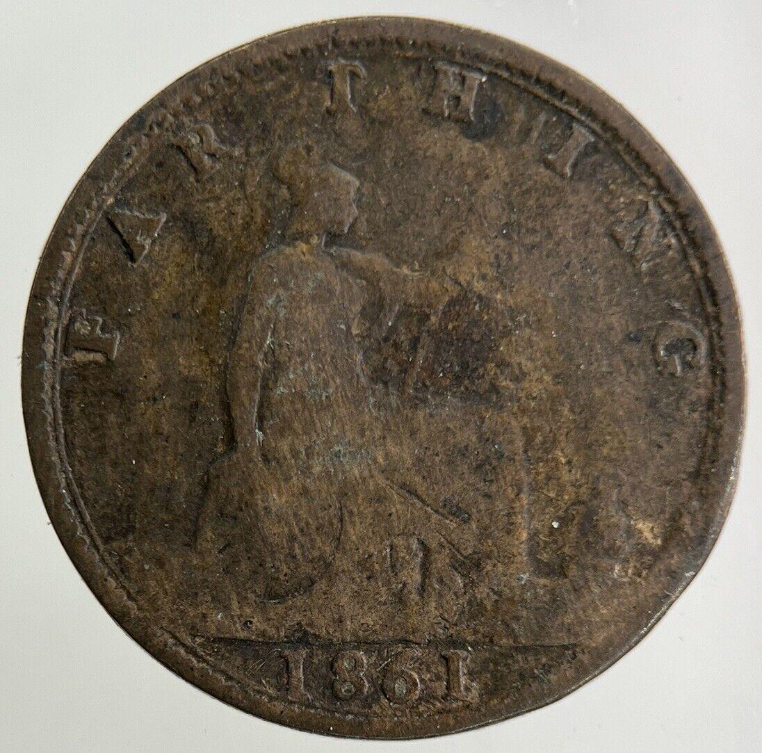 1861 Victoria Farthing Coin | Collectable Grade