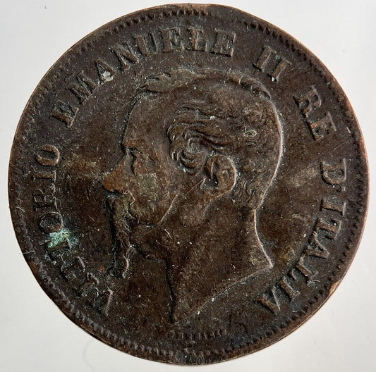 1861 Italy 5 Centesimi Coin | Collectable Grade