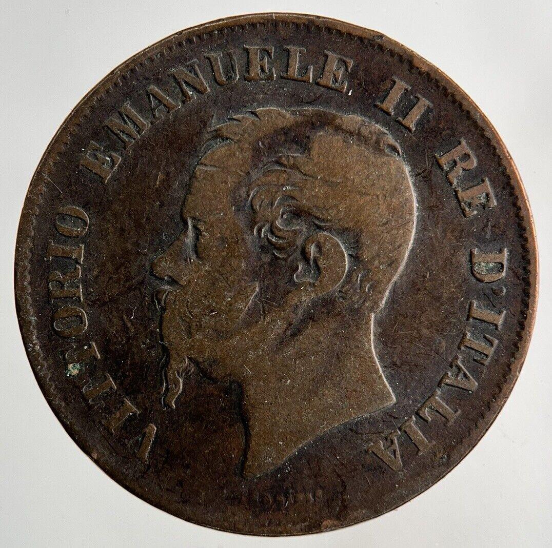 1861 Italy 5 Centesimi Coin | Collectable Grade
