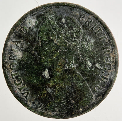 1861 Victoria Farthing Coin | Collectable Grade