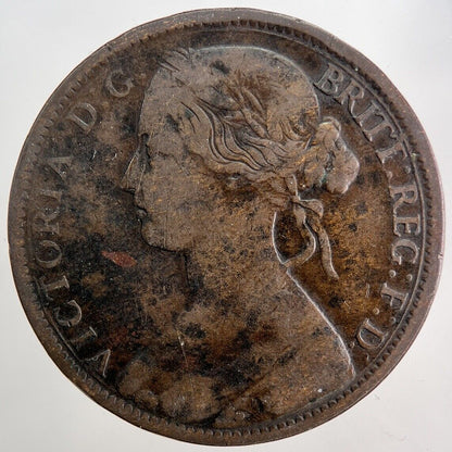 1861 Victoria Penny Coin | Collectable Grade | a5772