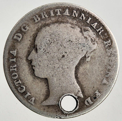 1861 Victoria Threepence Silver Coin | Collectable Grade