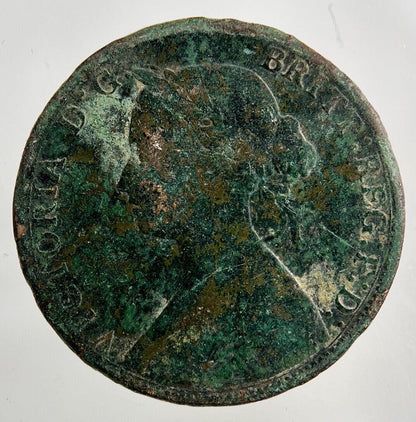 1861 Victoria Half-Penny Coin | Collectable Grade