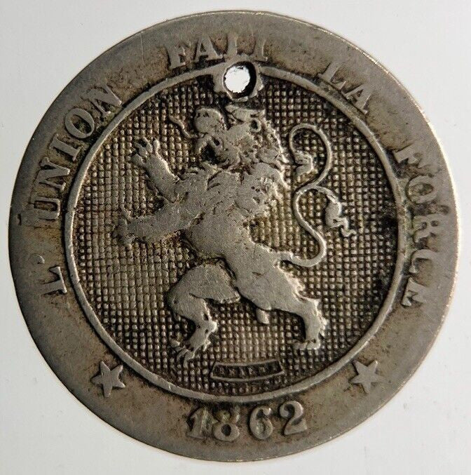 1862 Belgium 5 Centimes Coin | Collectable Grade