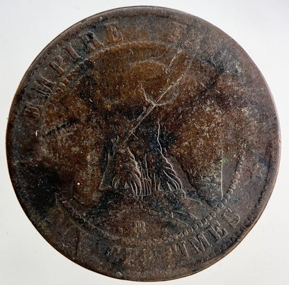 1862 France 10 Centimes Coin | Collectable Grade