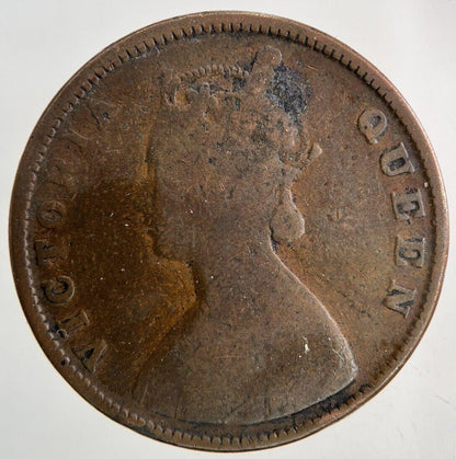 1862 India Half Anna Coin | Collectable Grade