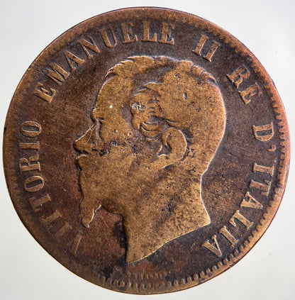 1862 Italy 10 Centesimi Coin | Collectable Grade