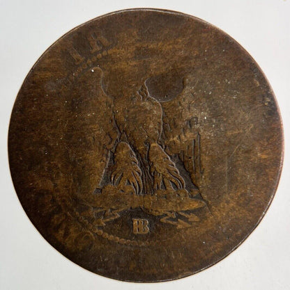 1862 France 5 Centimes Coin | Fair Grade