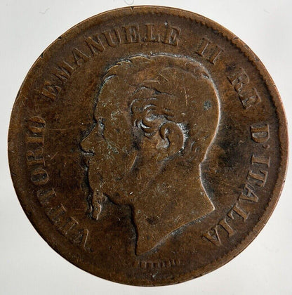 1862 Italy 5 Centesimi Coin | Collectable Grade