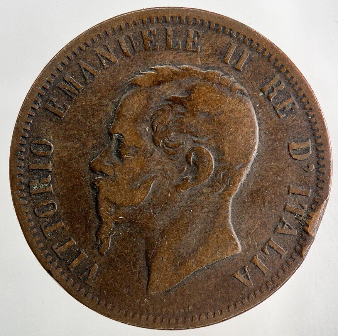 1862 Italy 10 Centesimi Coin | Collectable Grade