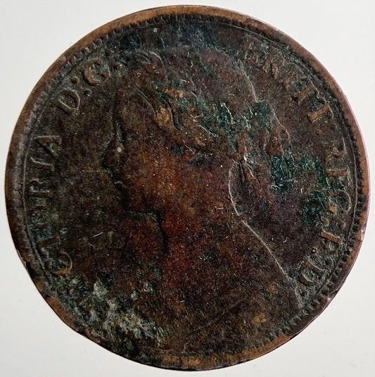 1862 Victoria Farthing Coin | Collectable Grade | a5242