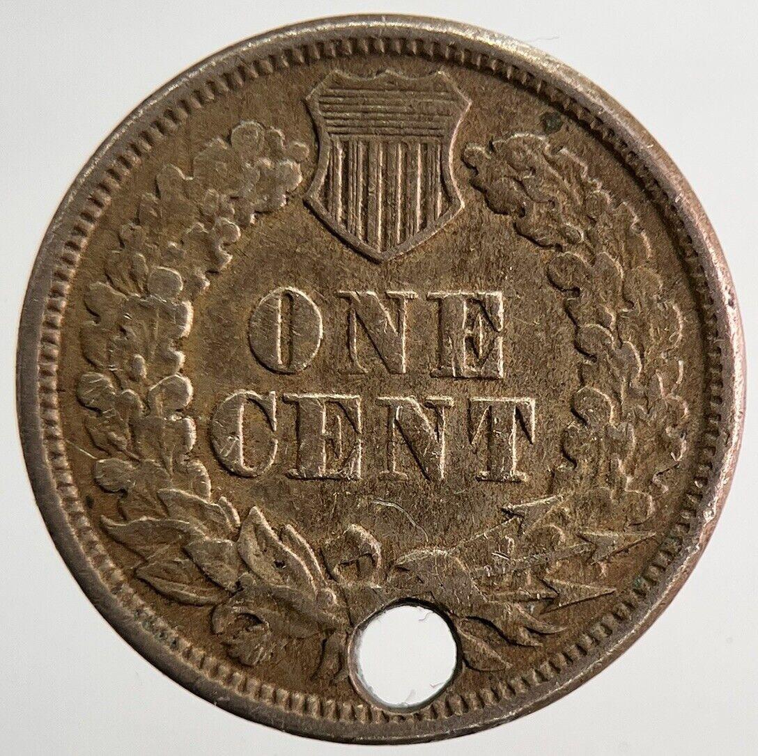 1862 US USA Indian Head One Cent Coin | Very High Grade