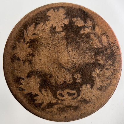 1862 Italy 5 Centesimi Coin | Fair Grade