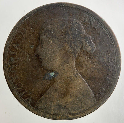 1862 Victoria Half-Penny Coin | Collectable Grade