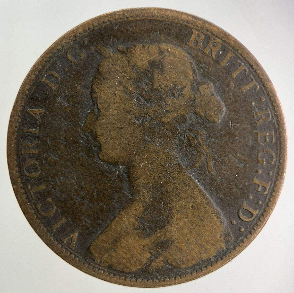 1862 Victoria Half-Penny Coin | Collectable Grade