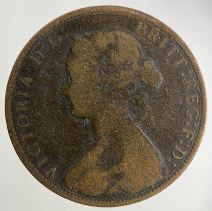 1862 Victoria Half-Penny Coin | Collectable Grade