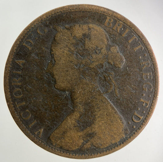 1862 Victoria Half-Penny Coin | Collectable Grade