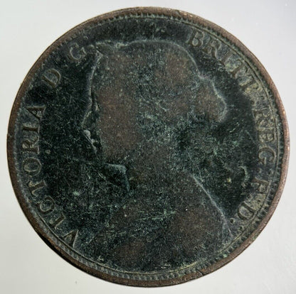 1862 Victoria Half-Penny Coin | Collectable Grade