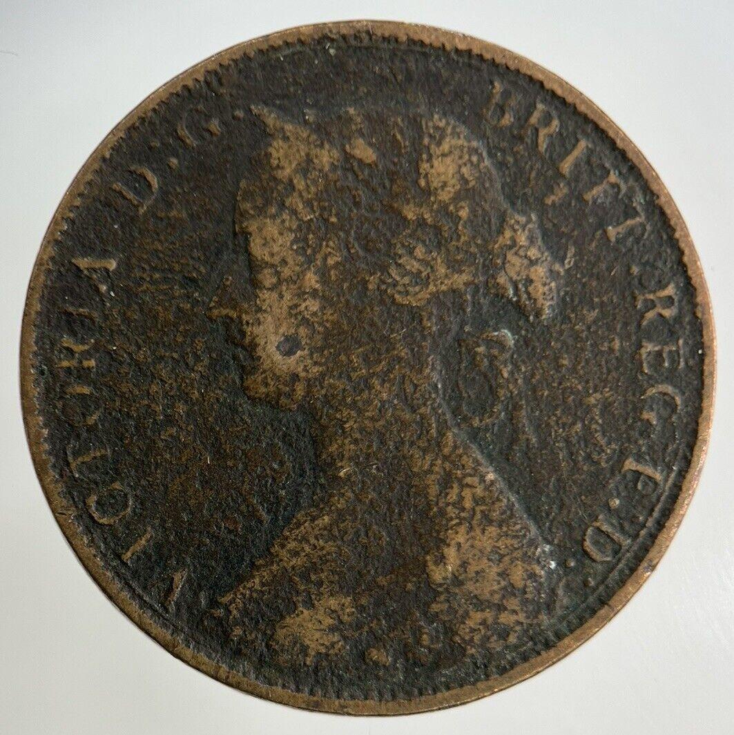 1862 Victoria Half-Penny Coin | Collectable Grade