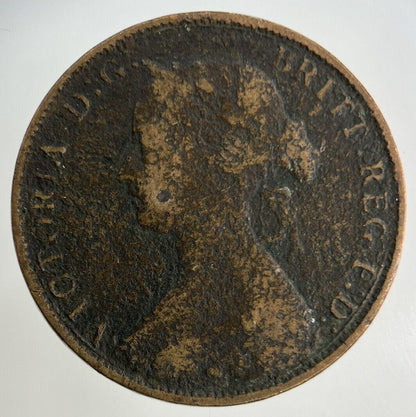 1862 Victoria Half-Penny Coin | Collectable Grade
