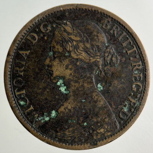 1862 Victoria Farthing Coin | Collectable Grade