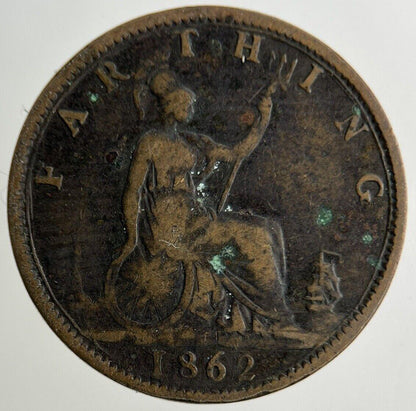 1862 Victoria Farthing Coin | Collectable Grade