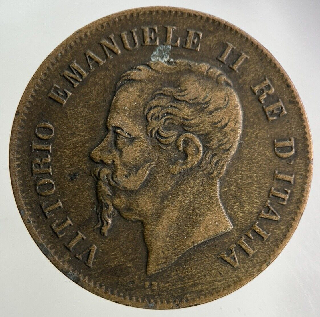 1862 Italy 5 Centesimi Coin | Fine Collectable Grade