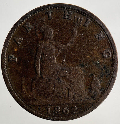 1862 Victoria Farthing Coin | Collectable Grade