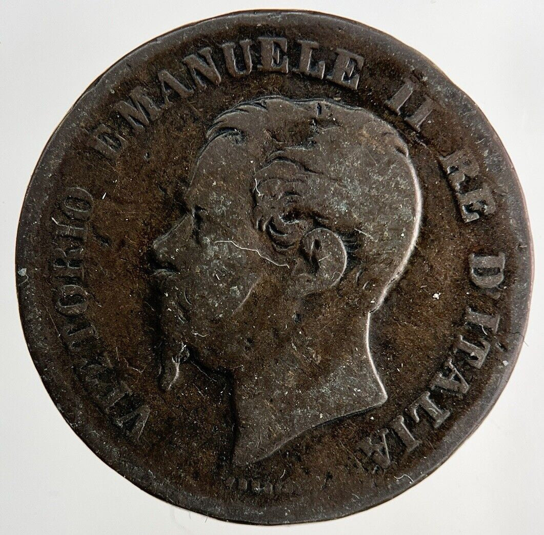 1862 Italy 5 Centesimi Coin | Collectable Grade