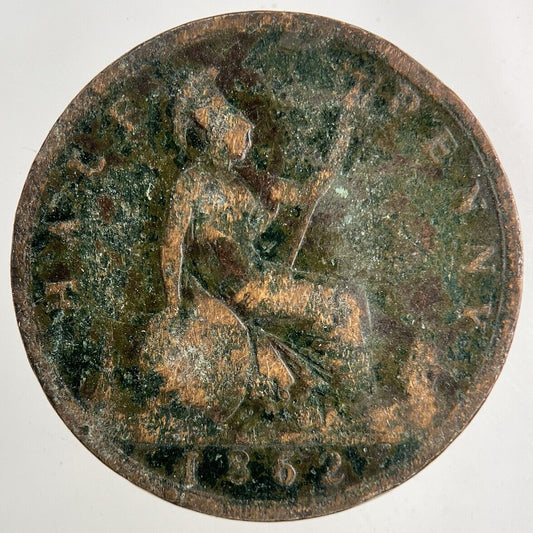1862 Victoria Half-Penny Coin | Collectable Grade