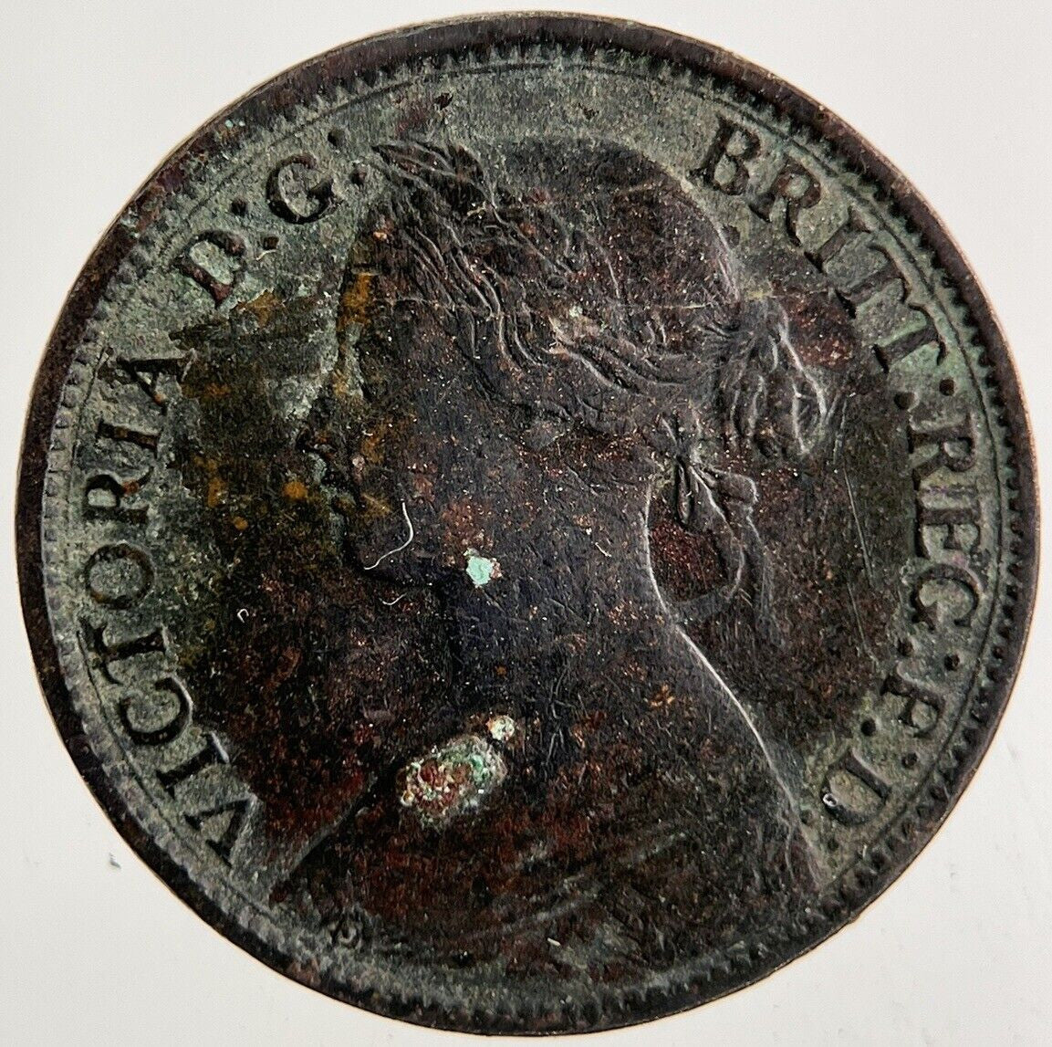 1862 Victoria Farthing Coin | Collectable Grade