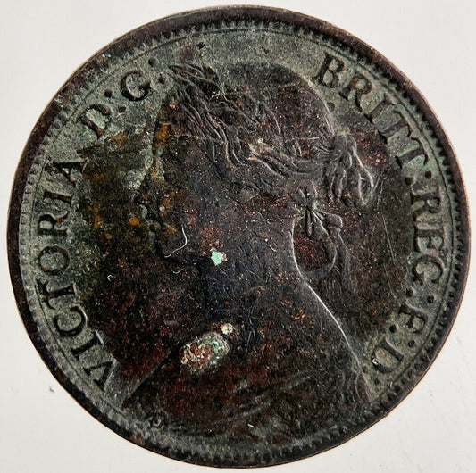 1862 Victoria Farthing Coin | Collectable Grade