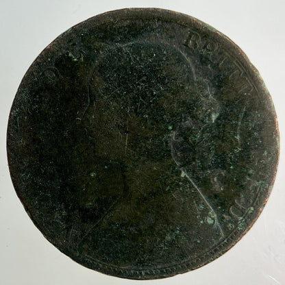 1862 Victoria Half-Penny Coin | Collectable Grade