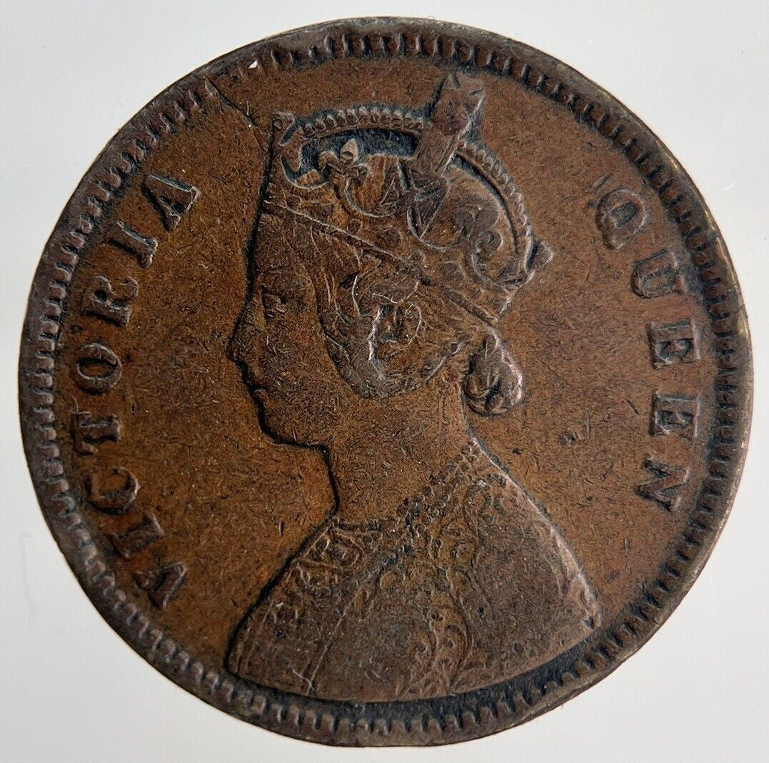 1862 India One Quarter Anna Coin | Collectable Grade | a1925