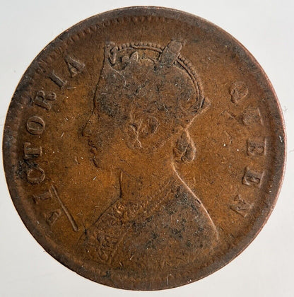 1862 India 1/4 Quarter Anna Coin | Collectable Grade