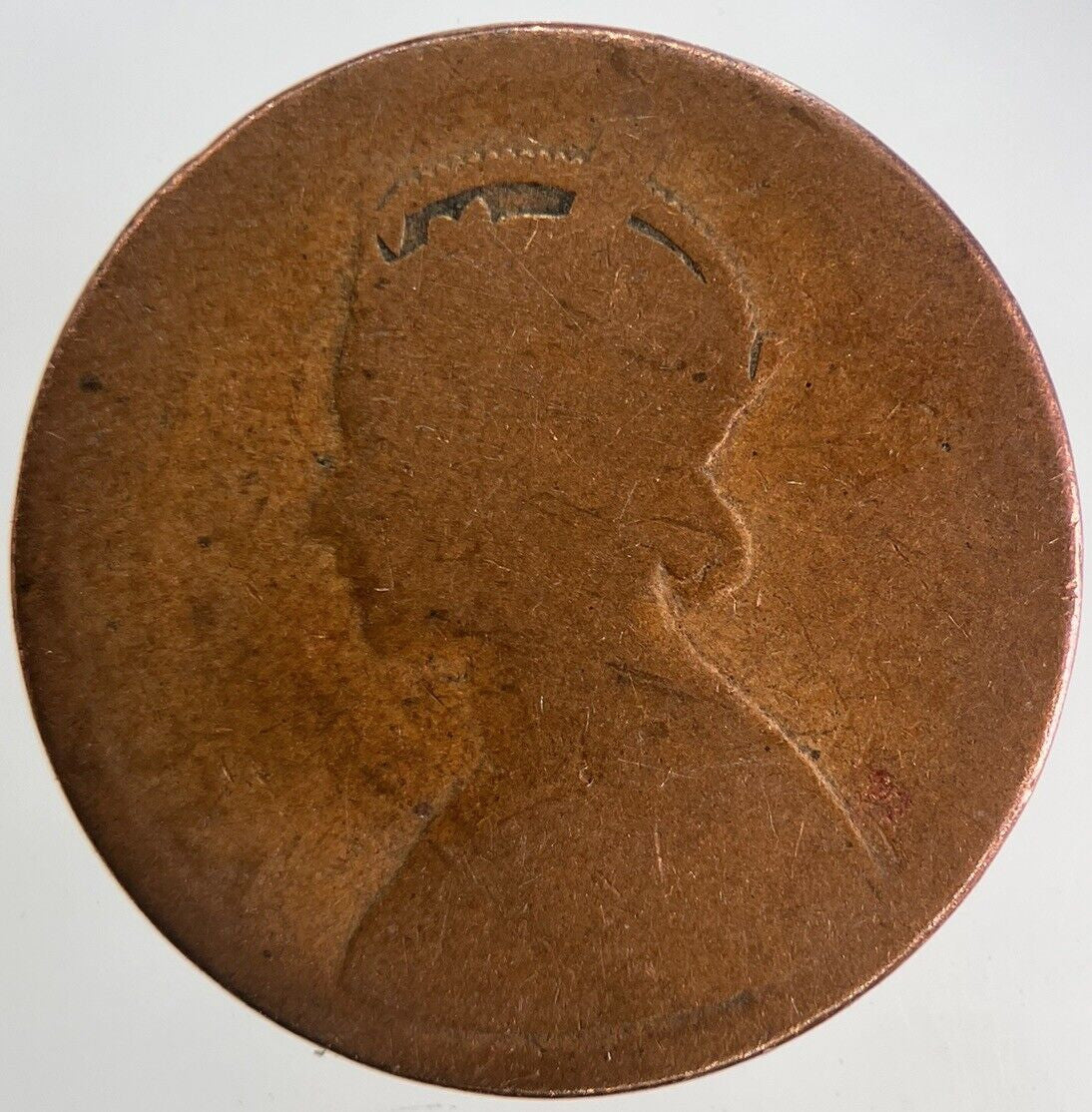 1862 India 1/4 Quarter Anna Coin | Worn Grade