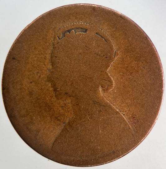 1862 India 1/4 Quarter Anna Coin | Worn Grade