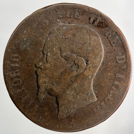 1863 Italy 10 Centesimi Coin | Collectable Grade