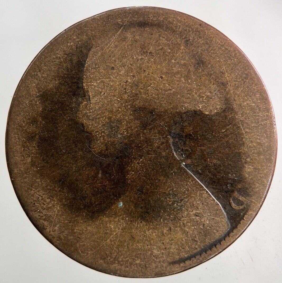 1863 Victoria One Penny Coin | Collectable Grade
