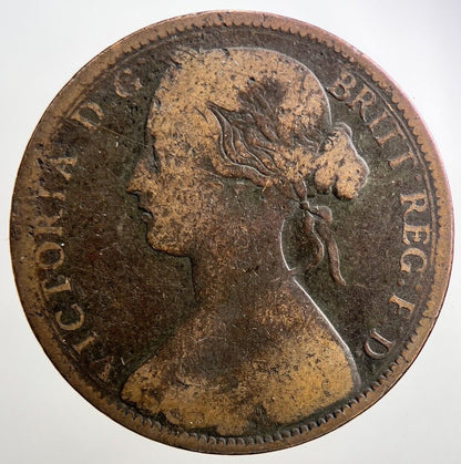 1862 Victoria Penny Coin | Collectable Grade | a2858