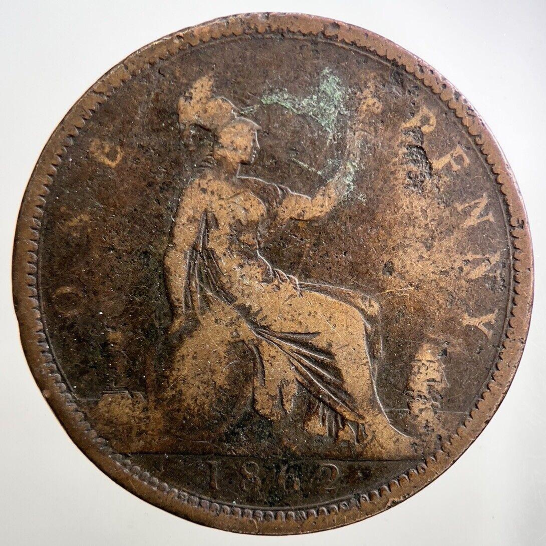 1862 Victoria Penny Coin | Collectable Grade | a2858